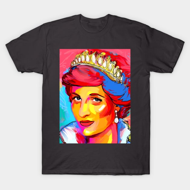 Princess Diana T-Shirt by mailsoncello